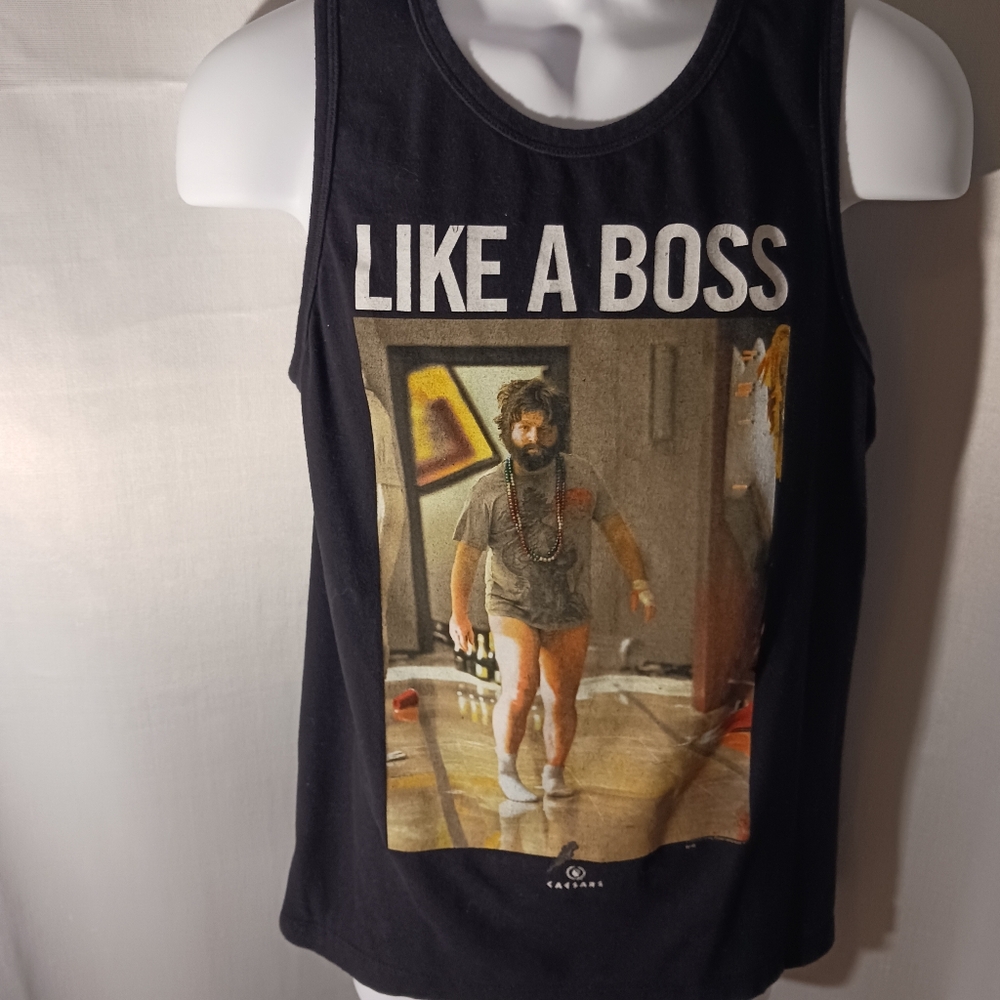 Zach Galifianakis 'Like A Boss' Men's Tank Top